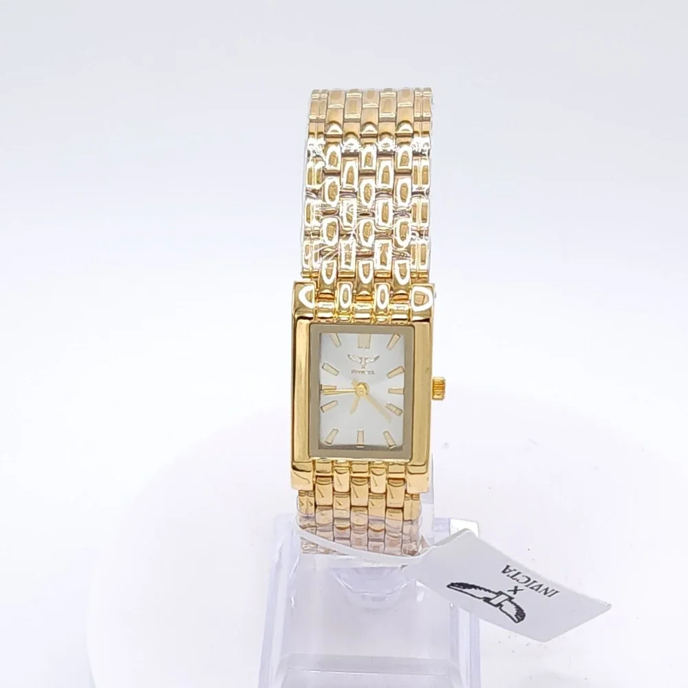 Invicta Specialty I 69891 Women's Watch Gold Tone Silver Dial 21mm New